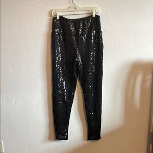 Tipsy Elves Dark Sequin Leggings
